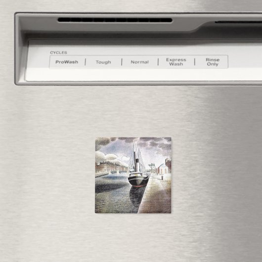 Ravilious - Pilot boot in Le Havre Magneet (Insitu (Vaatwasser))