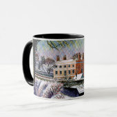 Ravilious - Slachtoffer in de winter, fijne Mok ku (Voorkant links)