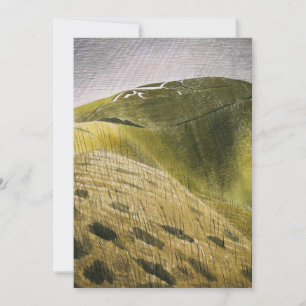 Ravilious - The Vale of the White Horse Feestdagenkaart