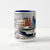 Ravilious - Vicarage in Winter, fine art Mug Mok (Midden)