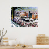 Ravilious - Vicarage in Winter, Poster (Keuken)