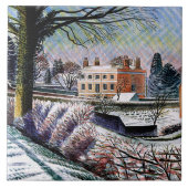Ravilious - Vicarage in Winter, Tegeltje (Voorkant)