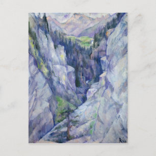 Ravine at Pians, 1921 Briefkaart