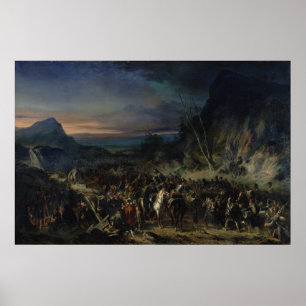 Ravine, Campaign van 1809, 1843 Poster