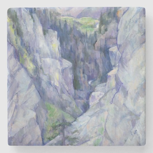 Ravine te Pians, 1921 Stenen Onderzetter (Voorkant)
