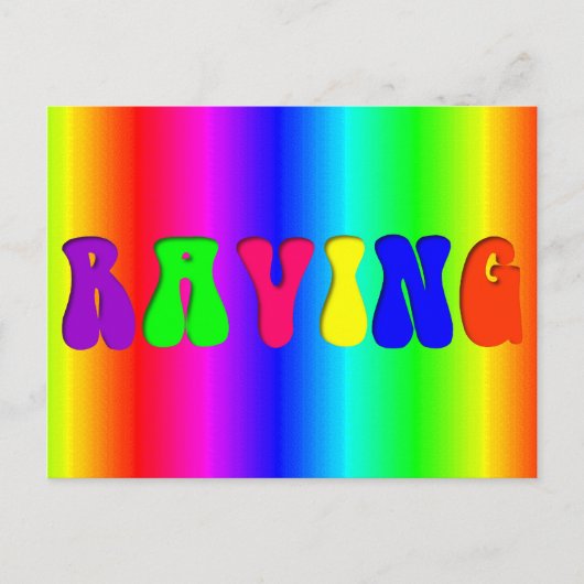 RAVING BRIEFKAART (Voorkant)