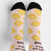 Ravioli Crew Socks Funny Pasta Quote Sokken (Top)