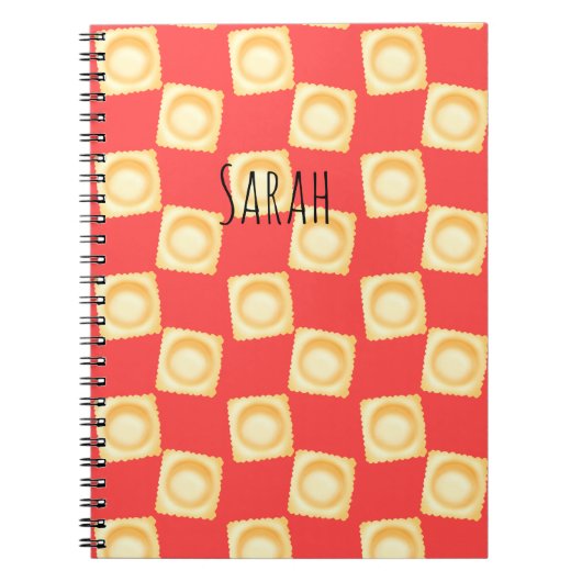 Ravioli Heerlijke pasta Notitieboek (Voorkant)