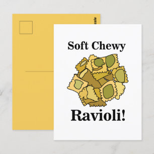 Ravioli Pasta Eten Briefkaart