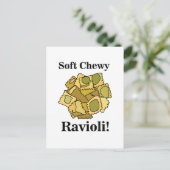 Ravioli Pasta Food Briefkaart (Staand voorkant)
