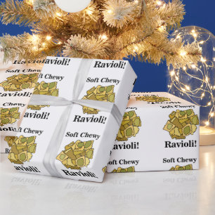 Ravioli Pasta Italiaans eten Verjaardag Cadeaupapier