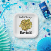 Ravioli Pasta Italiaanse voedselpartij Papieren Bordje (Feest)