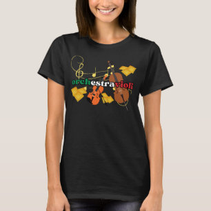 Ravioli Pasta ORCHESTRAVIOLI Italiaanse Kleuren Mu T-shirt