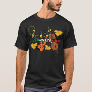 Ravioli Pasta ORCHESTRAVIOLI Italiaanse Kleuren Mu T-shirt