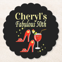 RAVISHING RED 50TH BIRTHDAY DIVA DESIGN