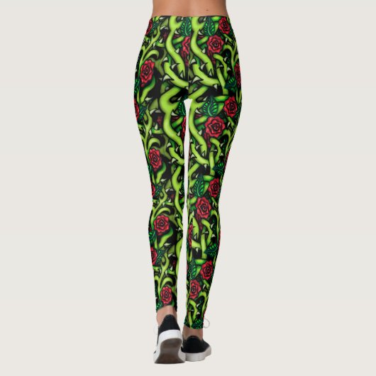 Ravishing Roos Vines Leggings (Achterkant)