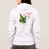 Ravishing stijlvolle vlinders hoodie (Achterkant)