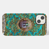 Ravone Damask Baroque Monogram iPhone Hoesje (Achterkant horizontaal)