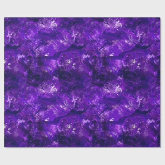 Raw Amethyst Cadeaupapier (Vlak)