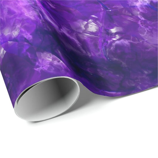 Raw Amethyst Cadeaupapier (Rol Hoek)