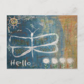 Raw Art Butterfly Briefkaart (Voorkant)