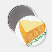 Raw Cheese Organic Planet Magnets Magneet (Voorkant / Achterkant)
