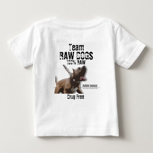 RAW DOG long - Gepersonaliseerd (Achterkant)