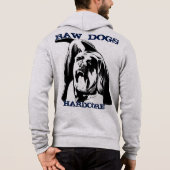 RAW DOGS HARDCORE HOODIE (Achterkant)