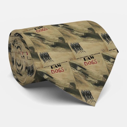 RAW DOGS STROPDAS (Opgerold)