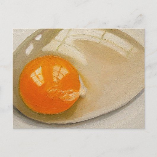 RAW EGG REALISM ARTWORK BRIEFKAART (Voorkant)