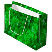 Raw Emerald Large Cadeautasje (Voorkant Gekanteld)