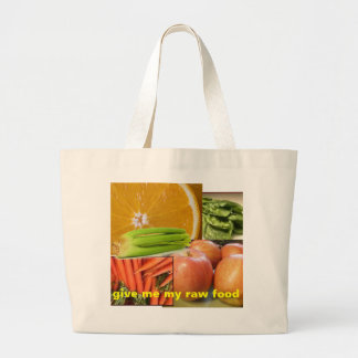 Raw Food Bag Grote Tote Bag