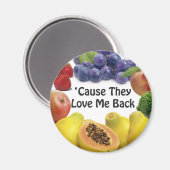 Raw Food Love Magnet (Voorkant / Achterkant)