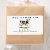 Raw Milk Cow | Farmstead Dairy Custom Label (Insitu)