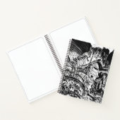 Raw Peaks – Kirchner Expressionistisch Notitieboek (Binnen)