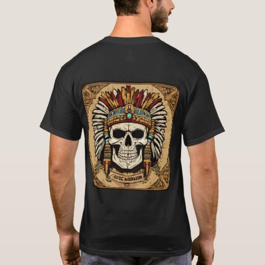 Raw Power Rhythms: Skull & Crossbones Rock Anthem T-shirt (Achterkant)
