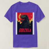 Raw Roaring Godzilla T-shirt (Design voorkant)