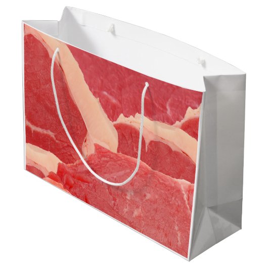 Raw-rundvlees Groot Cadeauzakje (Achterkant Gekanteld)