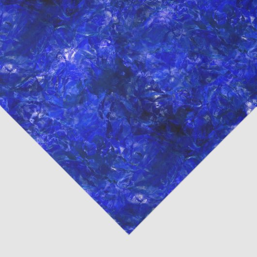 Raw Sapphire Tissuepapier (Detail)