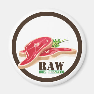 Raw Steak Organic Planet Magnets Magneet