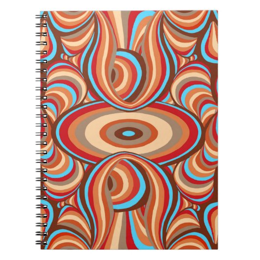 Raw Swirls Notitieboek (Voorkant)