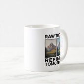 RAW Vandaag Verfijnd Morgen Koffiemok (Voorkant rechts)