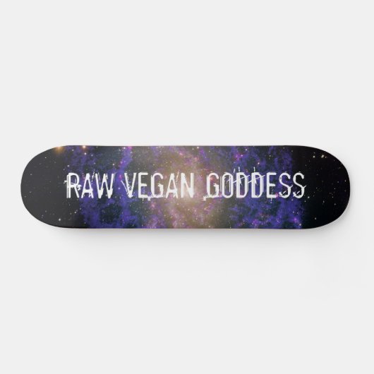 Raw Vegan Goddess Skateboard (Horizontaal)