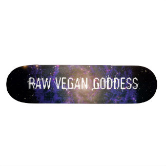Raw Vegan Goddess Skateboard