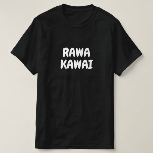 rawa kawai - Gewoon dansen in Hausa T-shirt (Design voorkant)