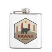 Rawah Wilderness Colorado Beer Heupfles (Voorkant)