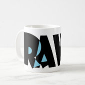 rawbeker5 koffiemok (Voorkant links)