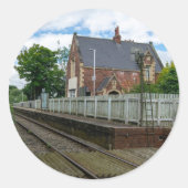 Rawcliffe Railway Station Ronde Sticker (Voorkant)