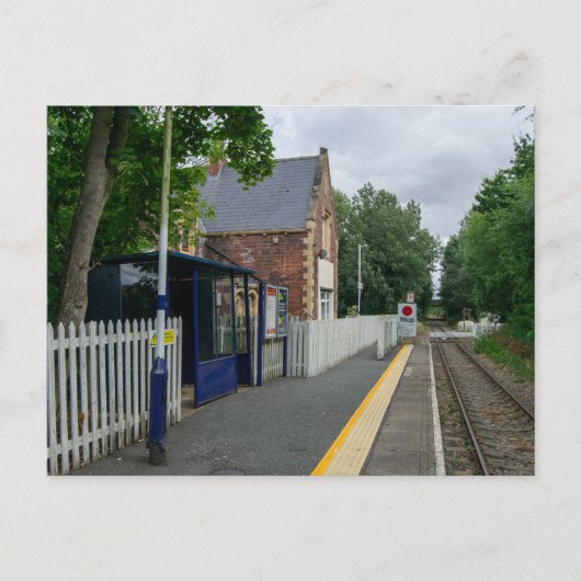 Rawcliffe spoorwegstation briefkaart (Voorkant)