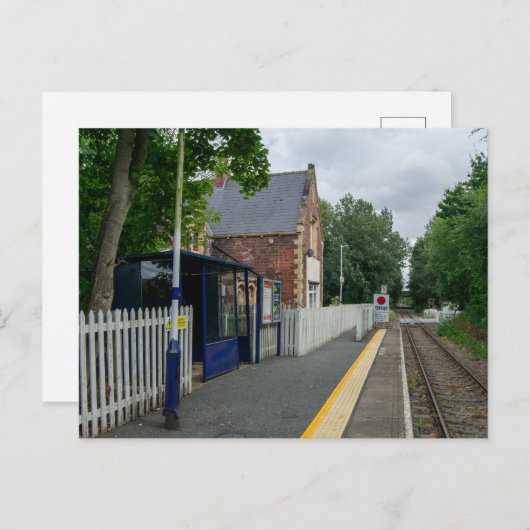 Rawcliffe treinstation briefkaart (Voorkant / Achterkant)